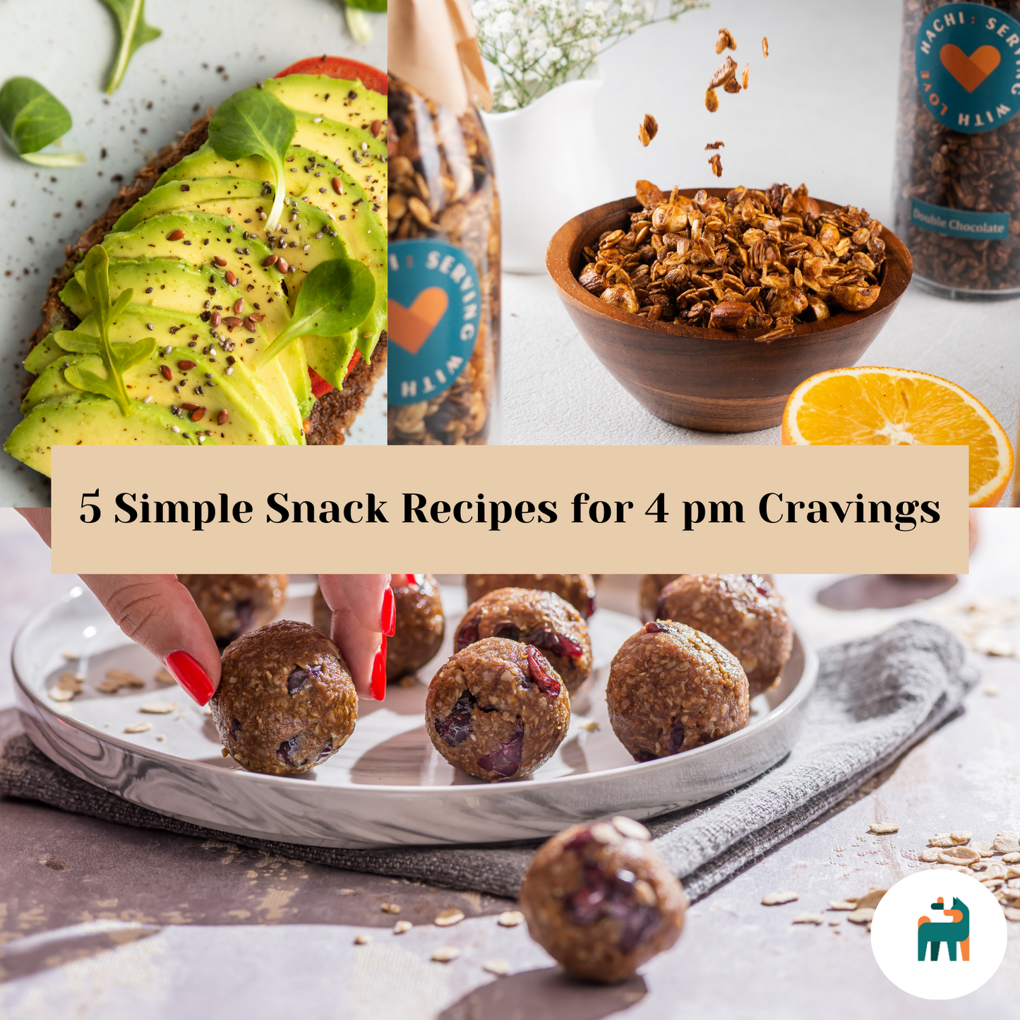 5 Simple Snack Recipes for 4 pm Cravings