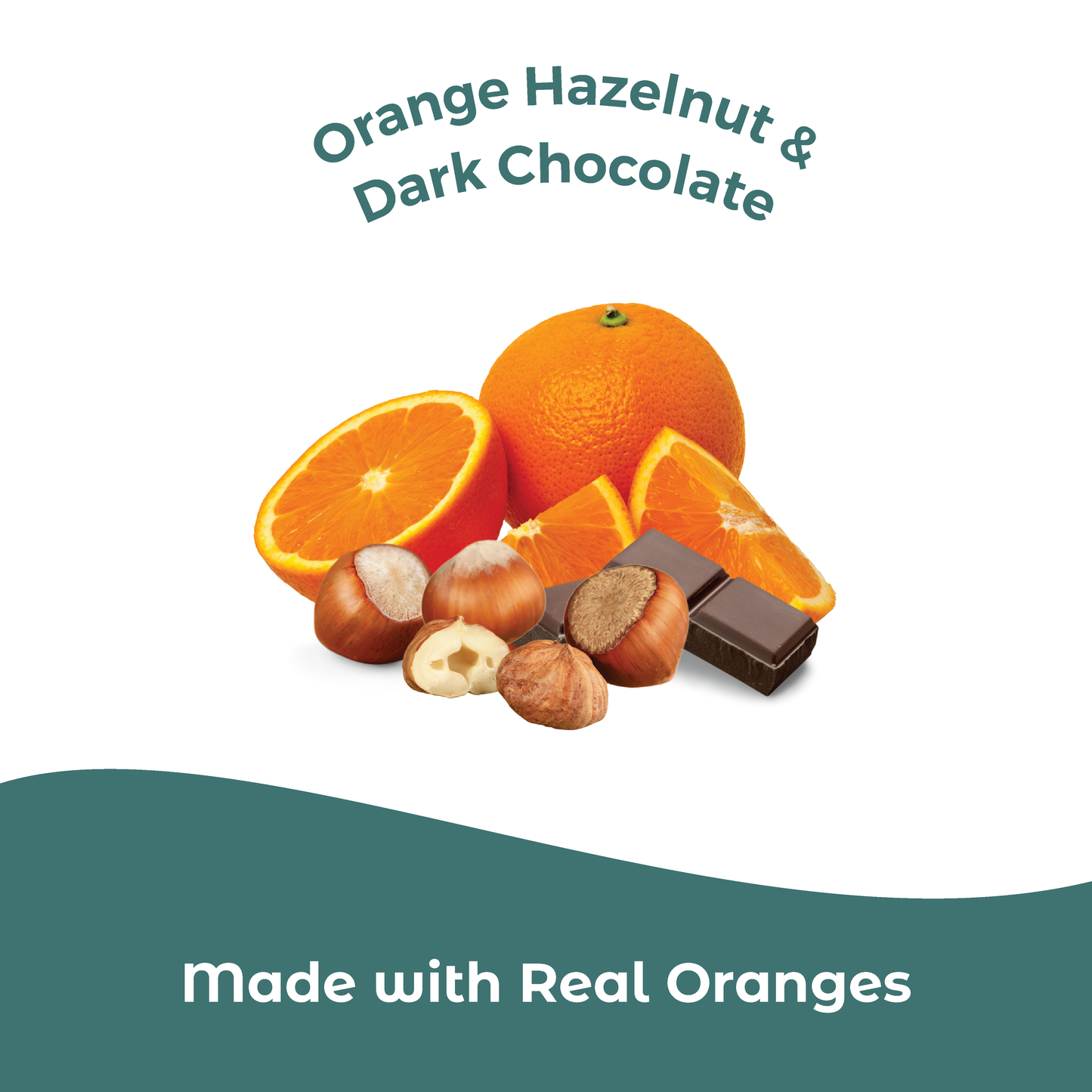 Orange Hazelnut & Dark Chocolate (35gm)