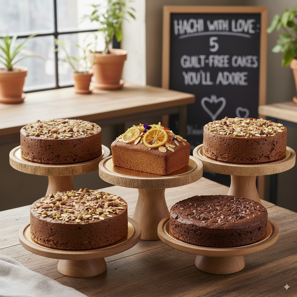 5 Guilt-Free Cakes You’ll Love | Clean Ingredients | Hachi With Love