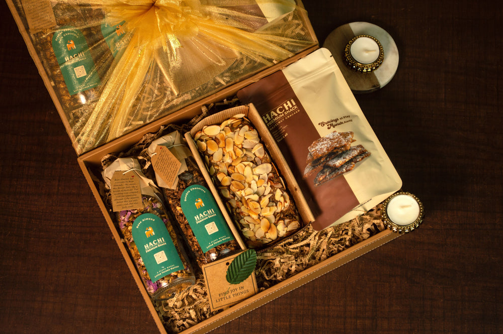 Hachi Wooden Snack Hamper