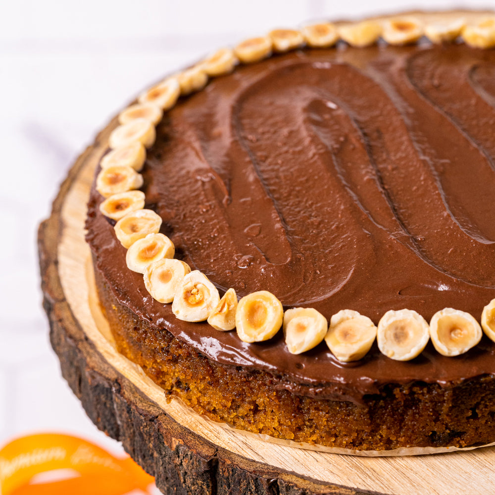 
                  
                    Orange Dark Chocolate Hazelnut Cake
                  
                